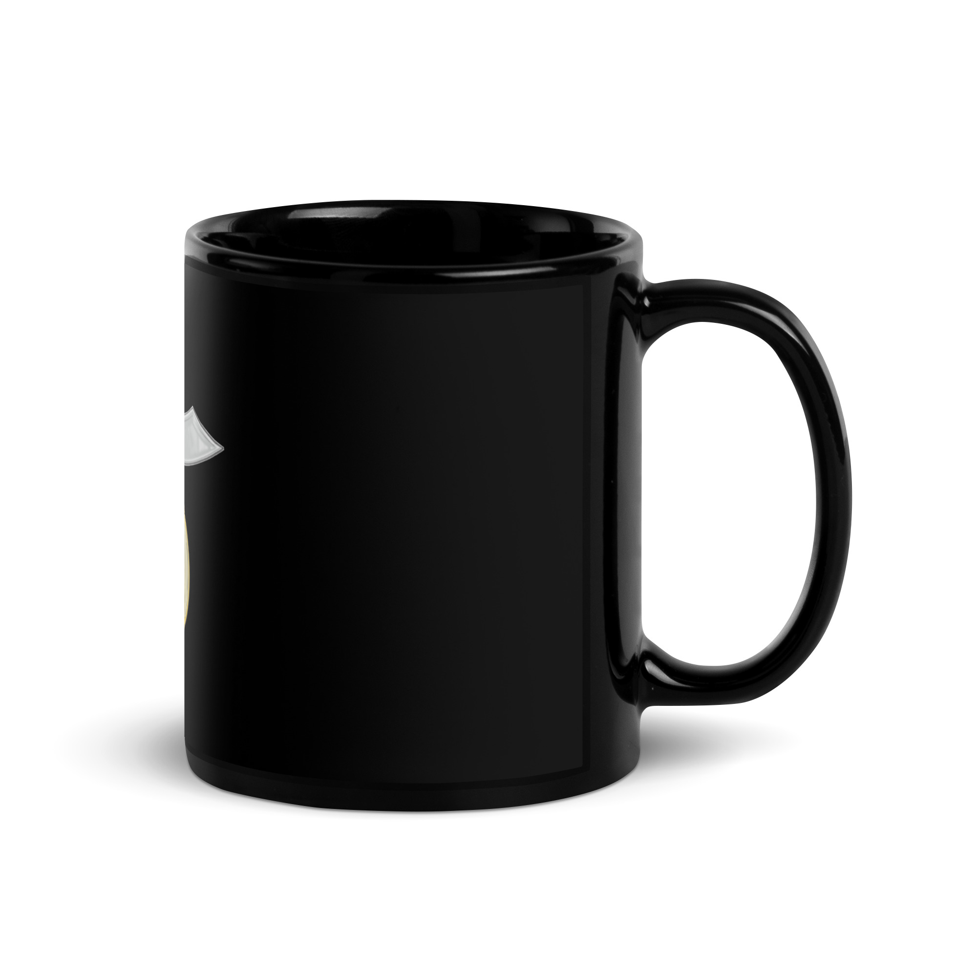 Black Glossy Shriner Mug - Image 12