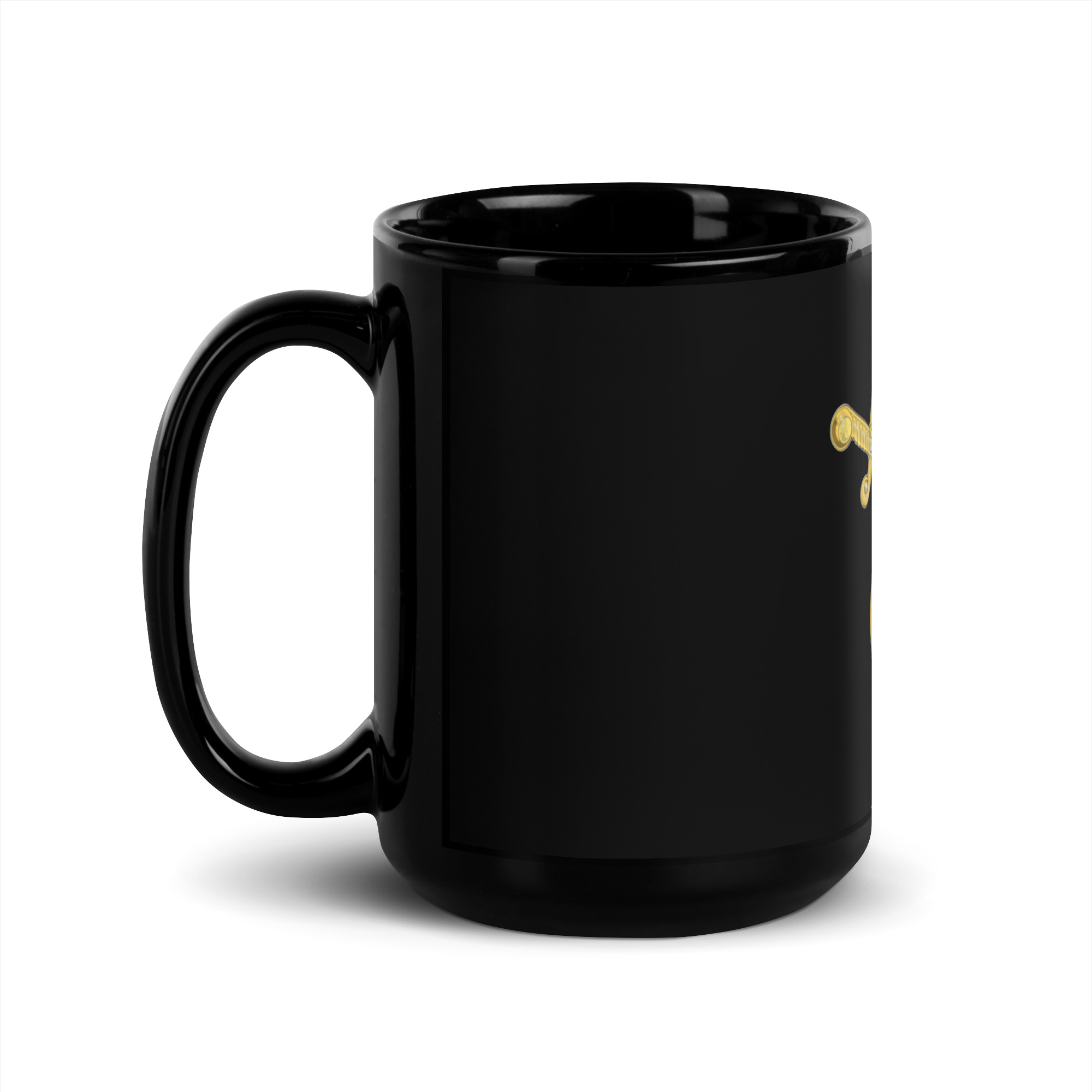 Black Glossy Shriner Mug - Image 13
