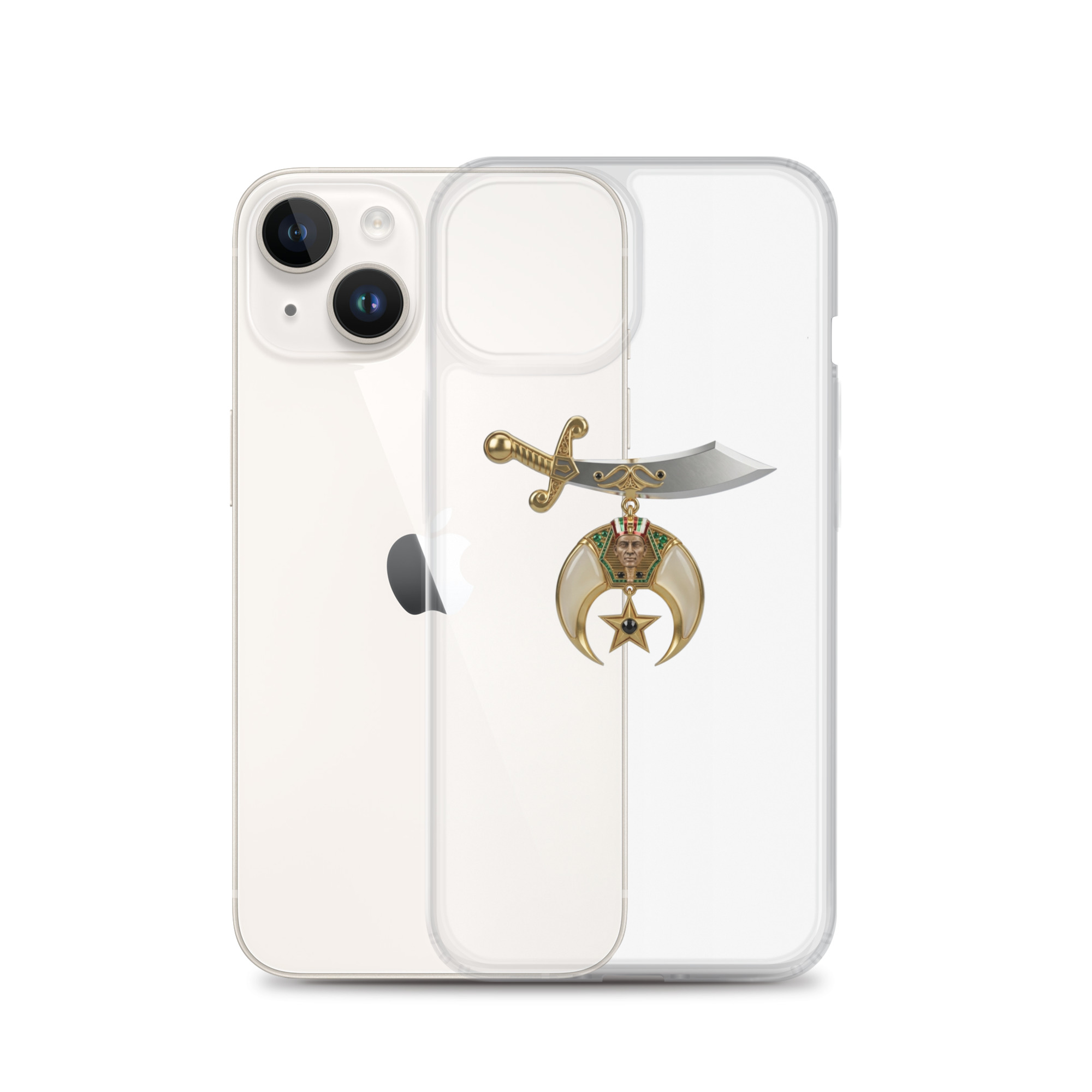Clear Shriner Case for iPhone®