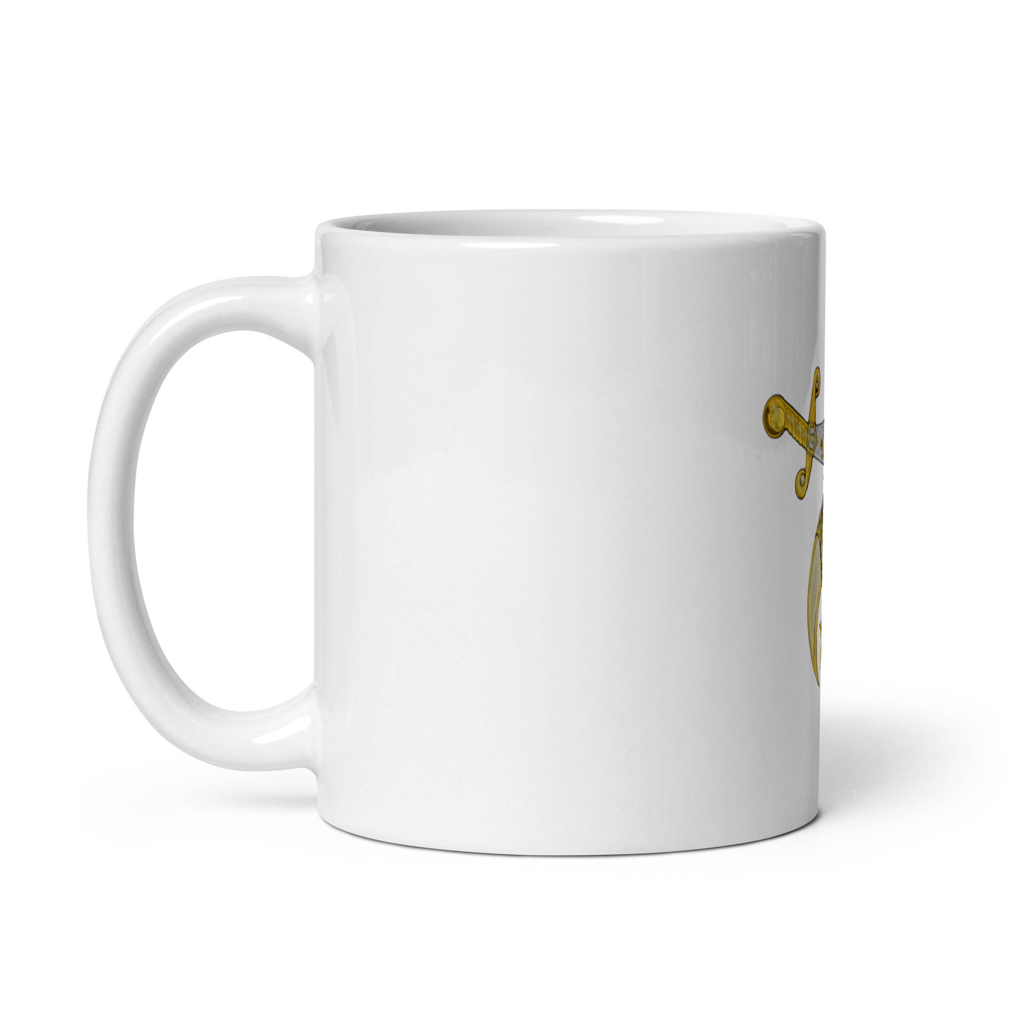 White Glossy Shriner Mug - Image 3
