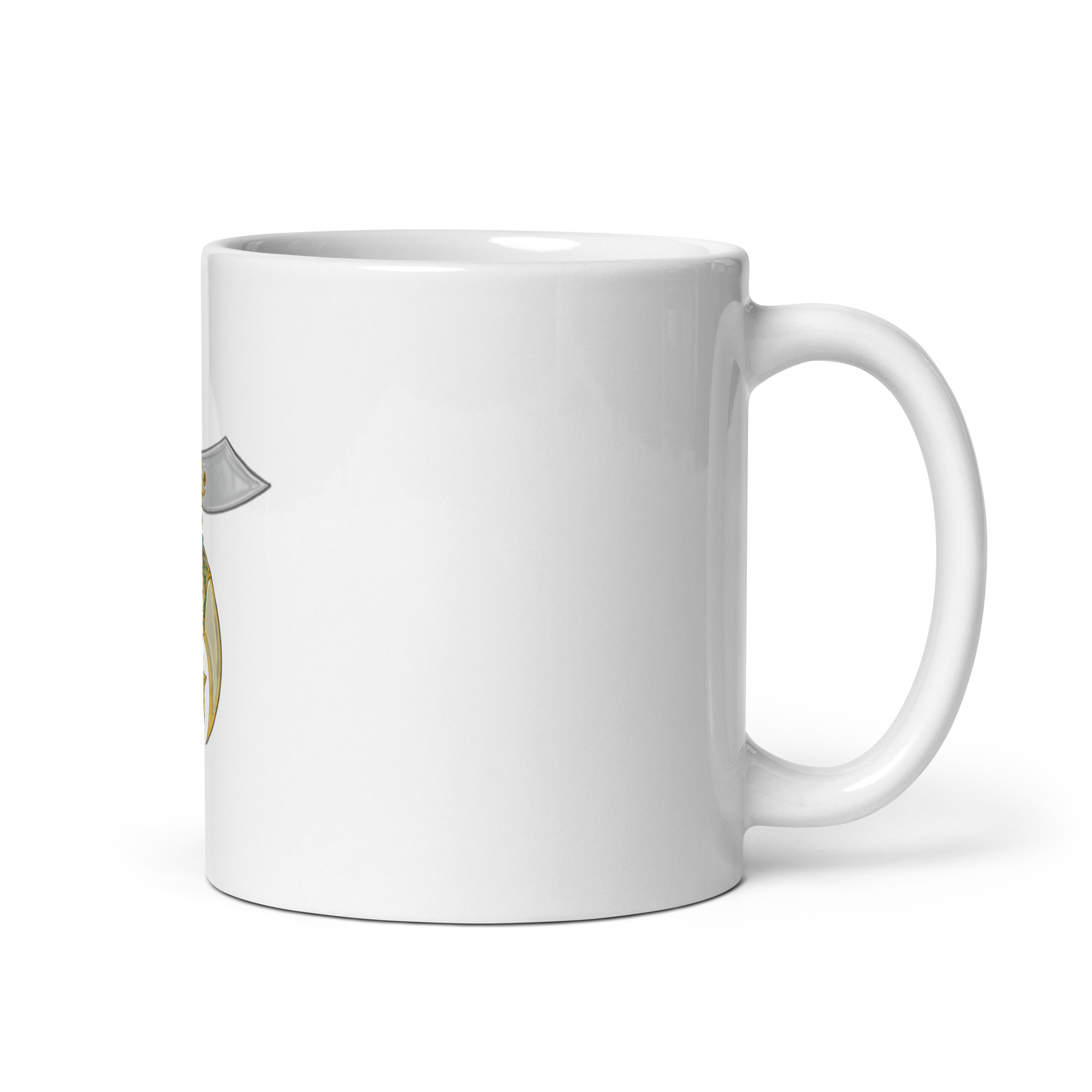 White Glossy Shriner Mug - Image 2