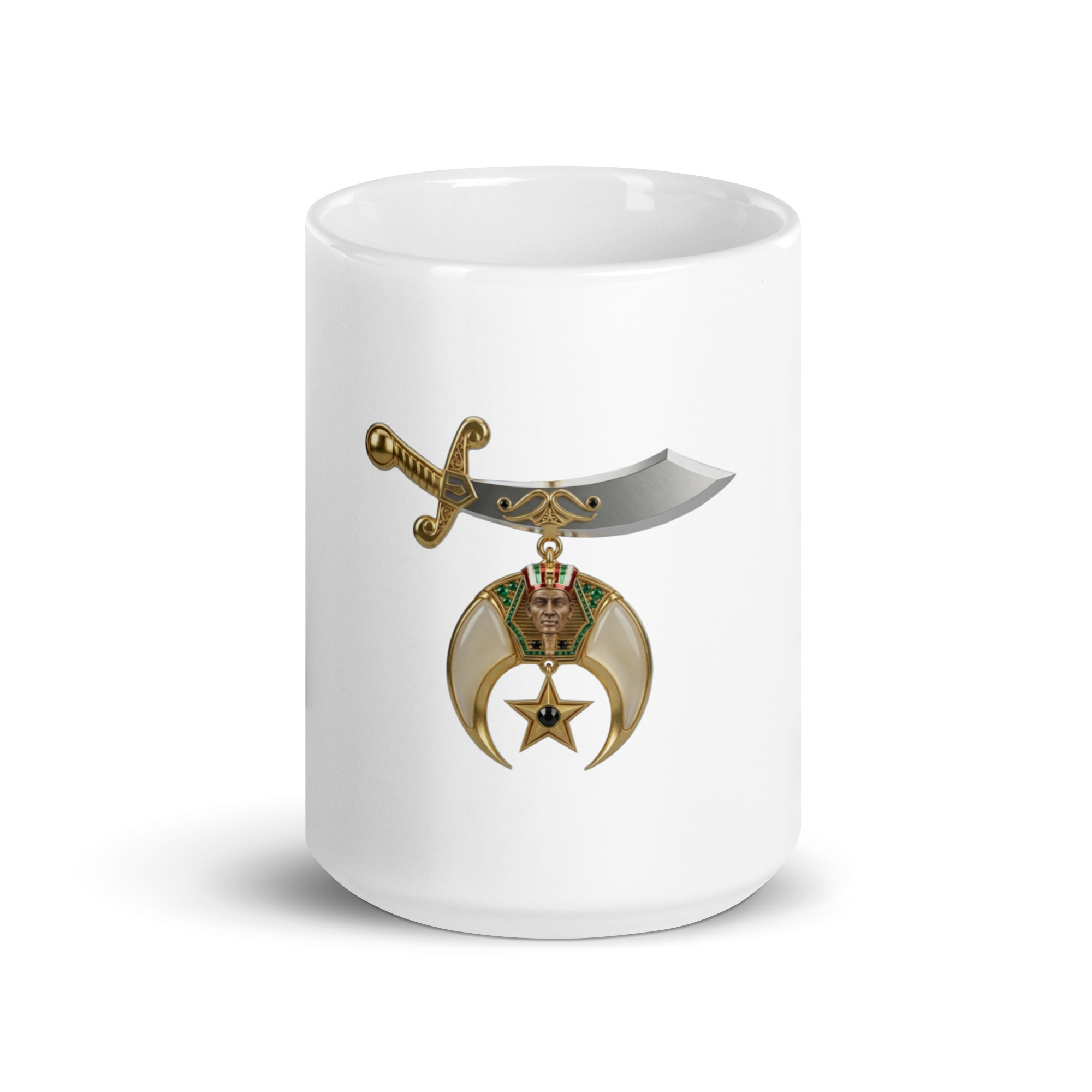 White Glossy Shriner Mug - Image 12