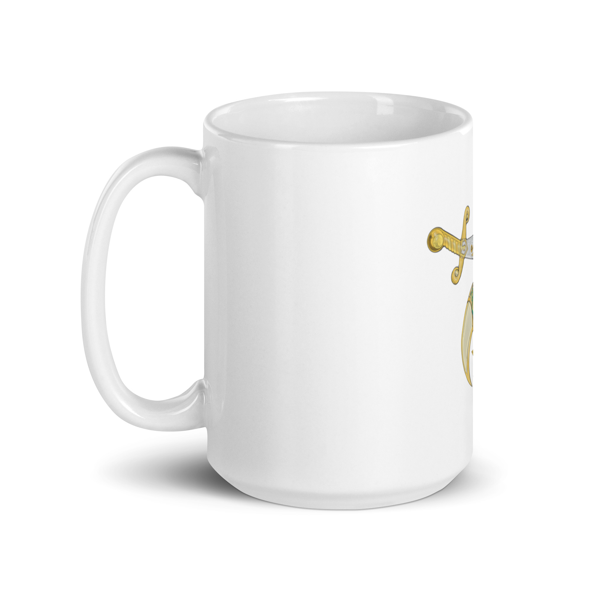 White Glossy Shriner Mug - Image 5