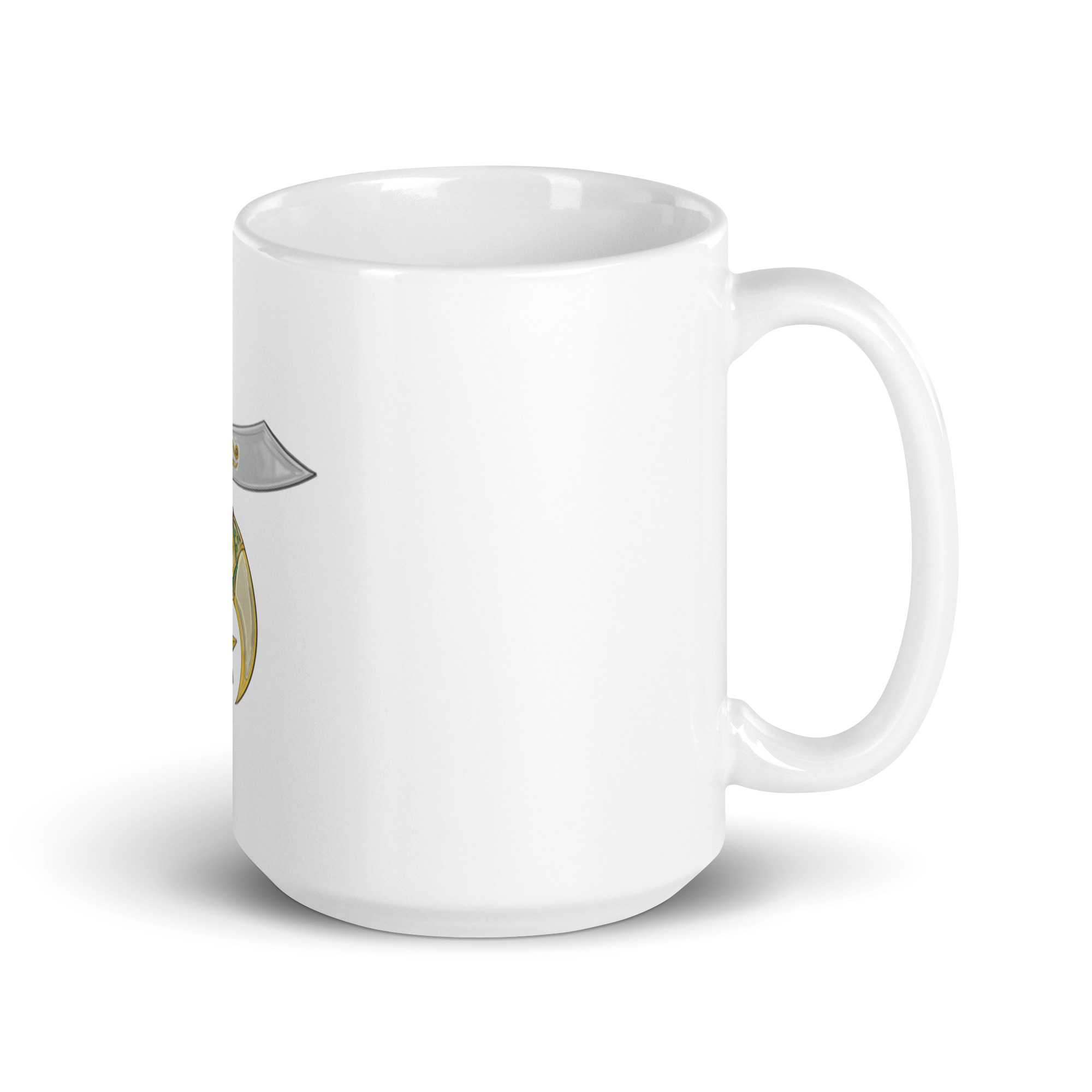 White Glossy Shriner Mug - Image 4