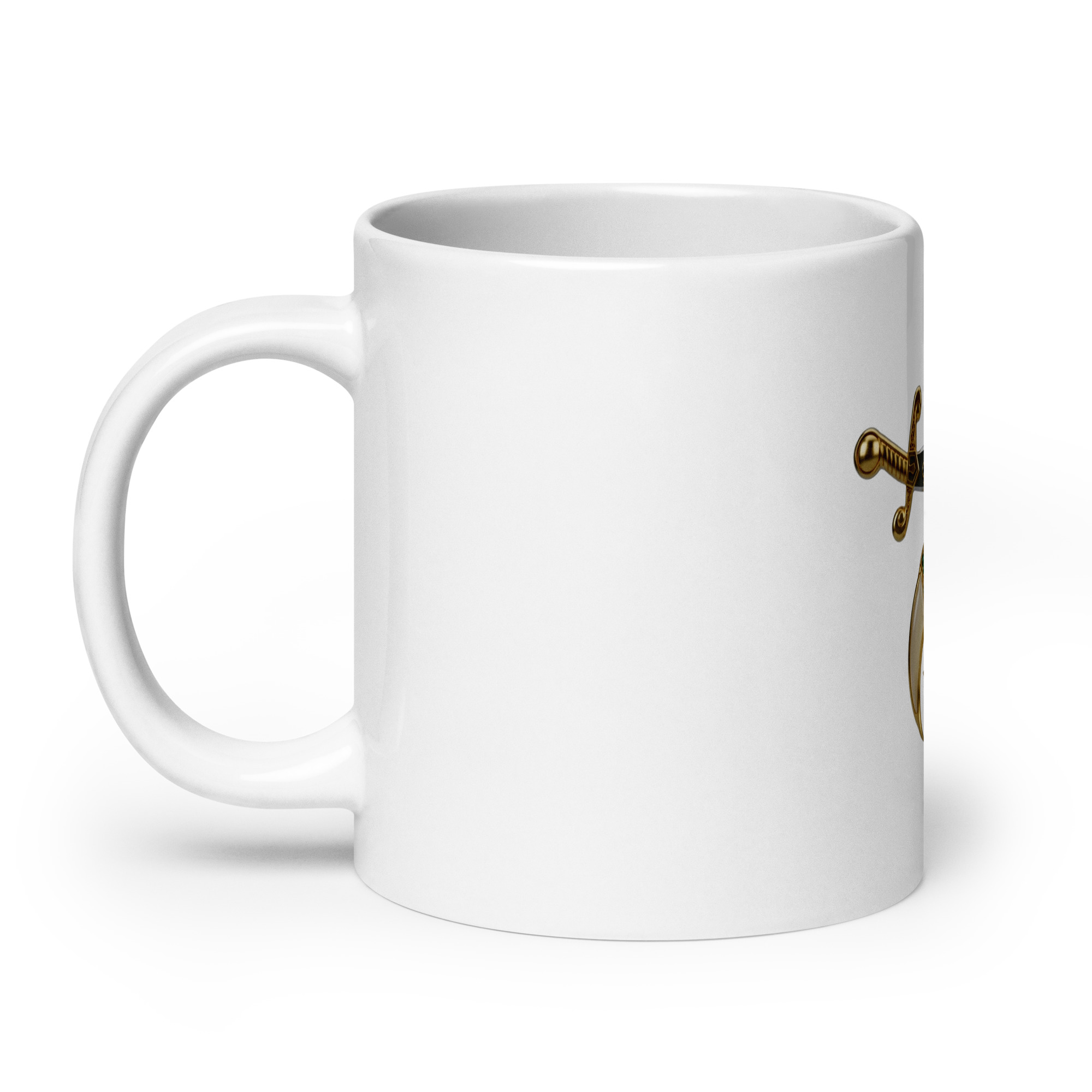 White Glossy Shriner Mug - Image 13